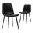 Chaise d'appoint Deniss en noir