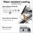 Hanging Ceiling Pot Rack 30 Inches Iron Rectangle for Kitchen with 15 S Hooks Matt Black