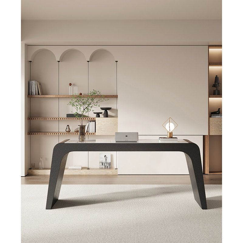 Bureau de table Italian Minimalist, H 29,5 po x l 63 po x P 23,6 po