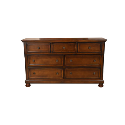 Table de chevet Baltimore noyer foncé
