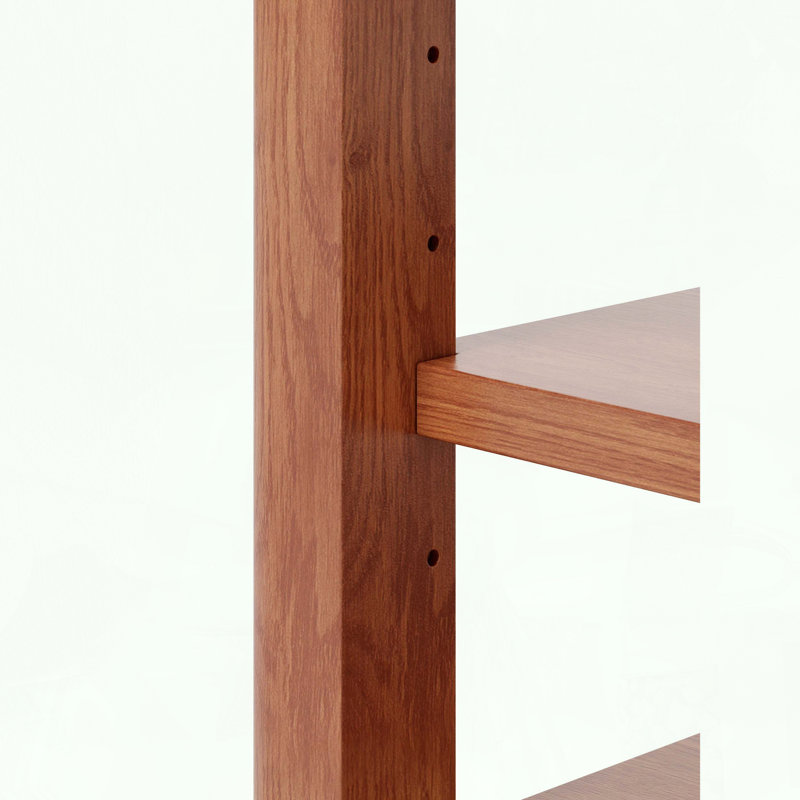 Banc en bois d'hévéa massif avec rangement escamotable, H 21,26 po x l 31,5 po x P 11,9 po