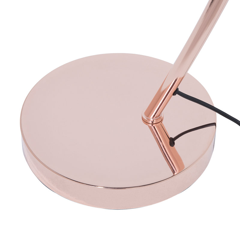 Aaliya 155cm Arched Floor Lamp, Copper