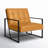 Billings Faux Leather Armchair-188735245