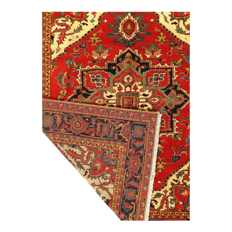 Oriental Area Rug in Red