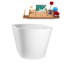 Baignoire autoportante 51 po avec drain interne Streamline-101413142