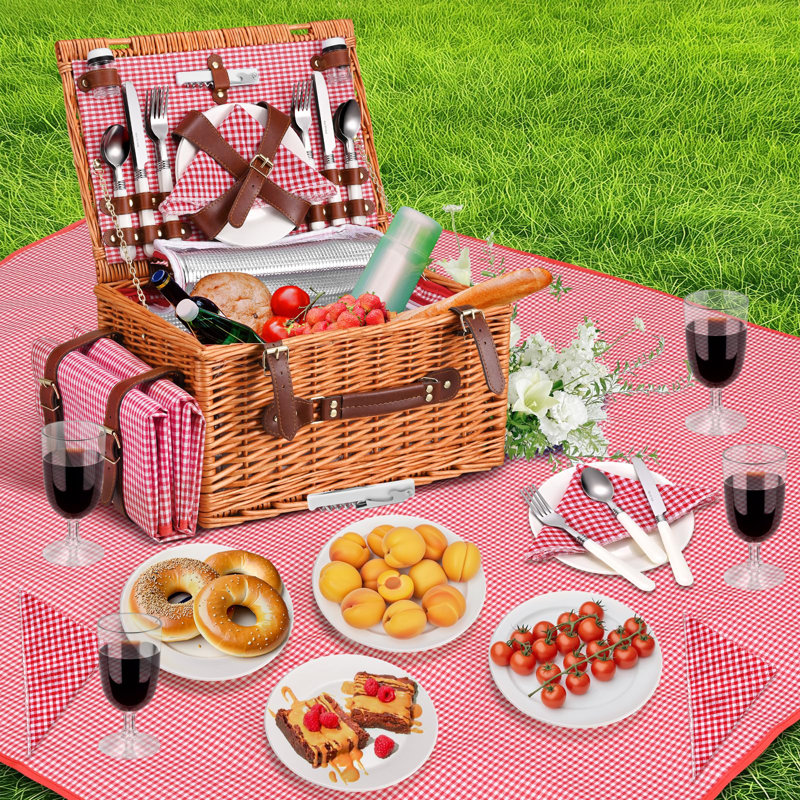 Wicker Picnic Basket