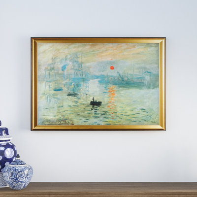 Impression Sunrise - reproduction d'art sur toile