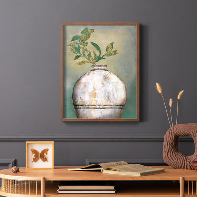 Global Vessel II Framed Print - Solid Wood