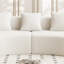Canapé modulaire courbé en velours 3 places Cloud Couch