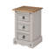 Moresby 35 cm W Solid Wood Bedside Table
