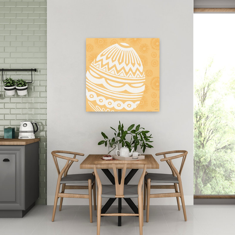 «Spring Delight», art contemporain du printemps, H 32 po x l 32 po