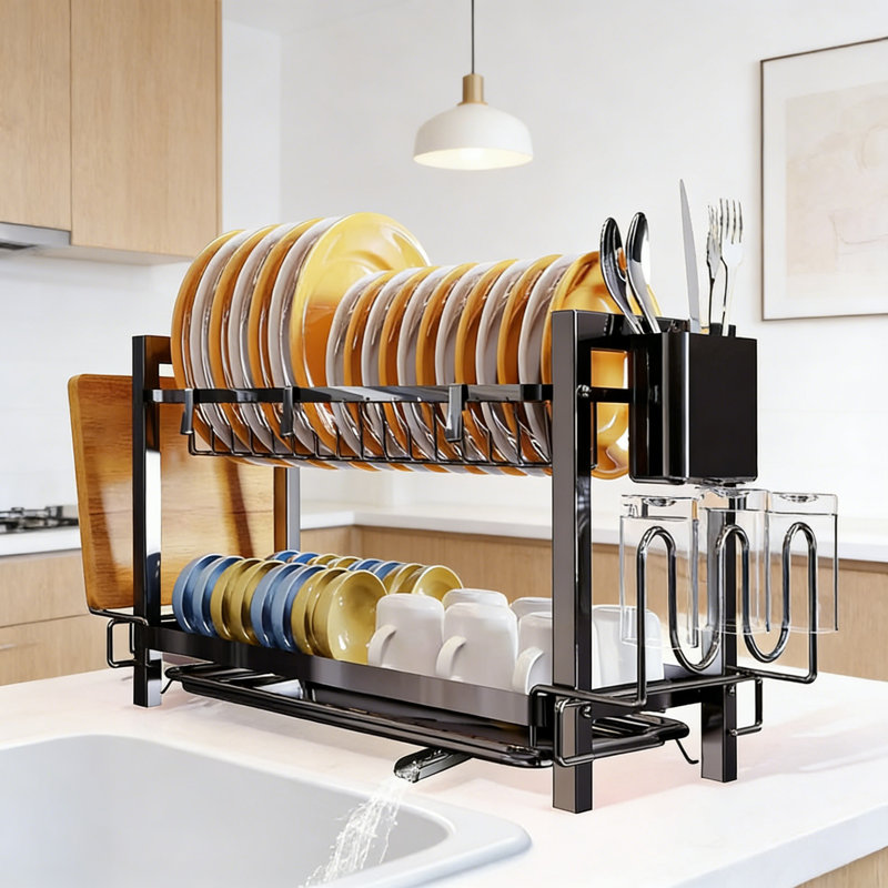 Over The Sink Dish Rack