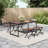 Bujare 4 - Person Patio Dining Set with Rectangular Table
