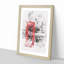 A Red Telephone Box - Framed Print-56852136-56852138