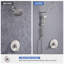 Système de douche à pluie multifonction Rainlex-82851304