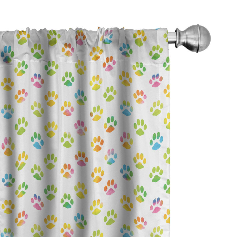 Semi-Sheer Rod Pocket Sliding Panel, 28" x 95"