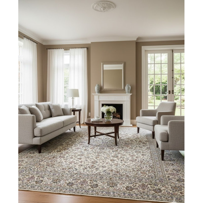 Tapis oriental rétro 10 x 13