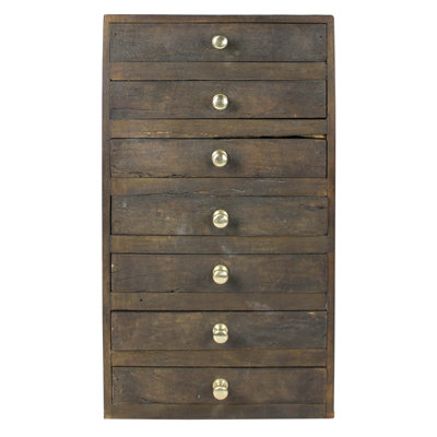 Mlawsky Solid Wood 10'' W 7 - Drawer Dresser