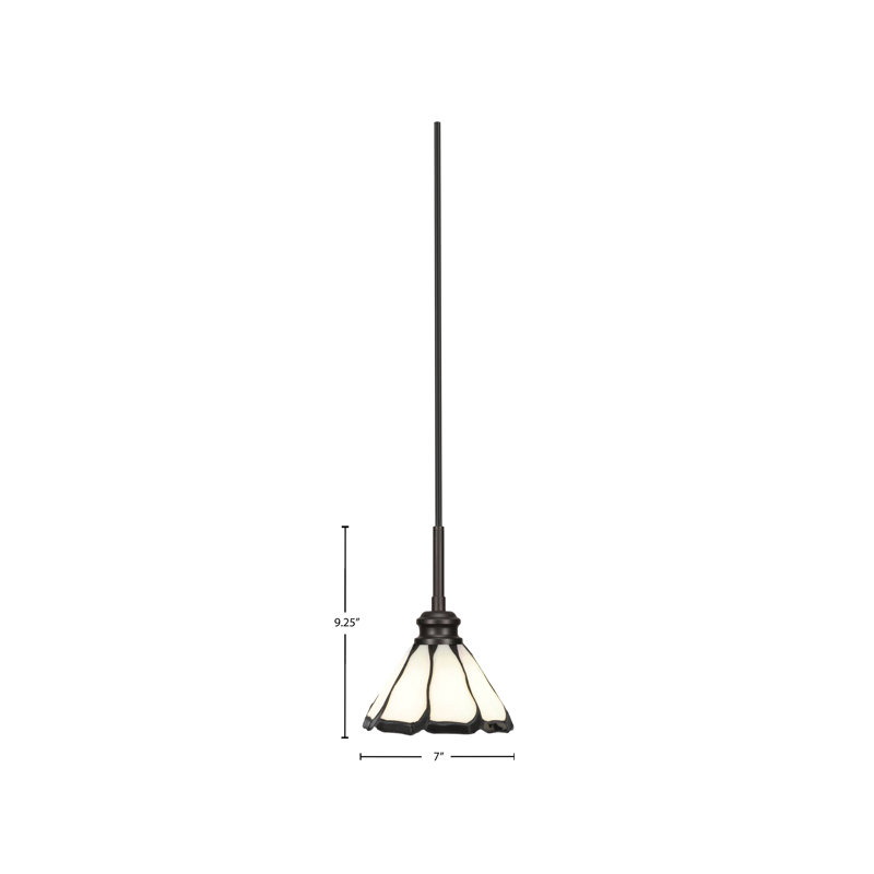 Mini-luminaire suspendu Edge, Espresso