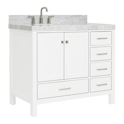 Meuble-lavabo simple 42 po avec comptoir Cambridge
