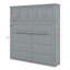 Lit escamotable peu encombrant avec armoire-923932862