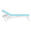 Chaise longue inclinable simple de 76 po de longueur Estas-25754411