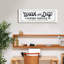 Epic Graffiti «Wash And Dry Laundry Service Co.»  sur toile par 36 po x 12 po