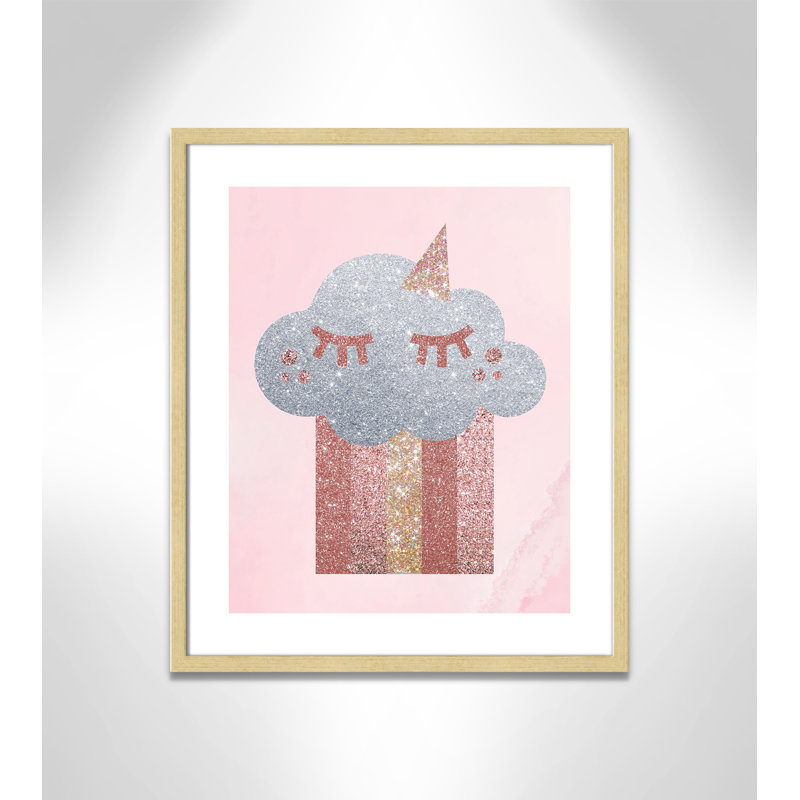 Paillettes, H 25,5 po x l 21,5 po x P 1,19 po, Cadre boîte champagne