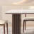 Vintage rectangular sintered stone dining table-102630148