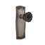 Prairie Plate with Crystal Black Door Knob-1976438168-1976438148