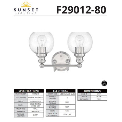 2 - Light Vanity Light