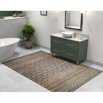 Tapis London Earthtone Diamonds