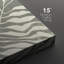 «Geometric Line», vert, blanc, île tropicale, feuilles de palmier, illustrations, art moderne, décoration bohème sur toile, 2 pièces