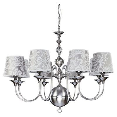 Hodgins 8 - Light Shaded Chandelier