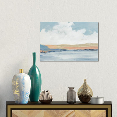 The Pastel River - reproduction d'art murale encadrée