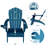 Oversized Plastic Adirondack Chair Sets-87536383