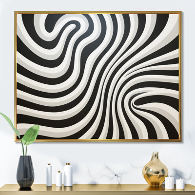" Black White Black White Optical Dream "