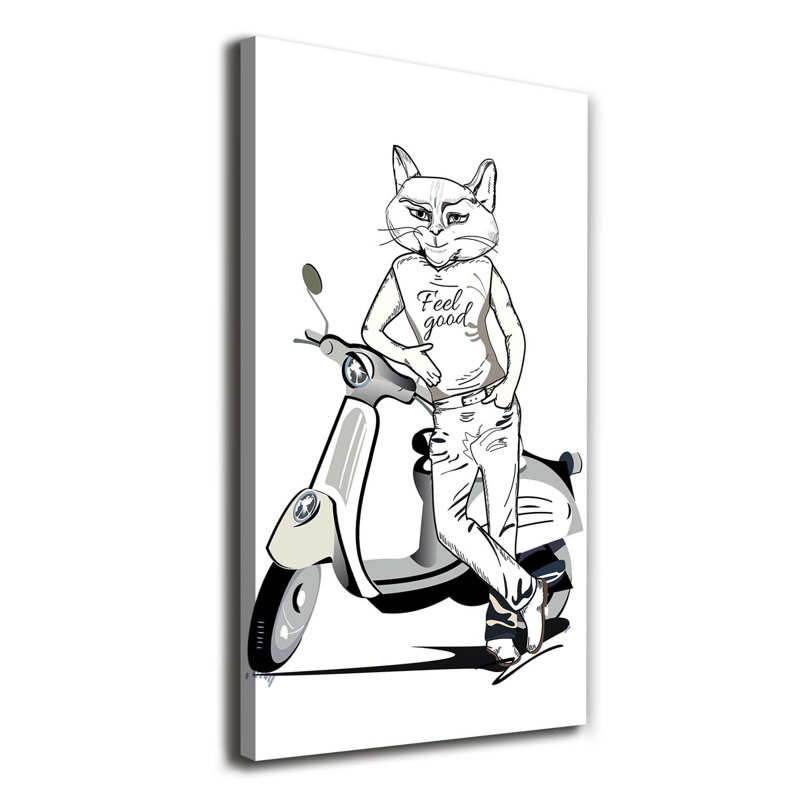 Canvas Print - Wall Art - Prints On Canvas - 70X140 Image Picture Theme: Bengal Tiger