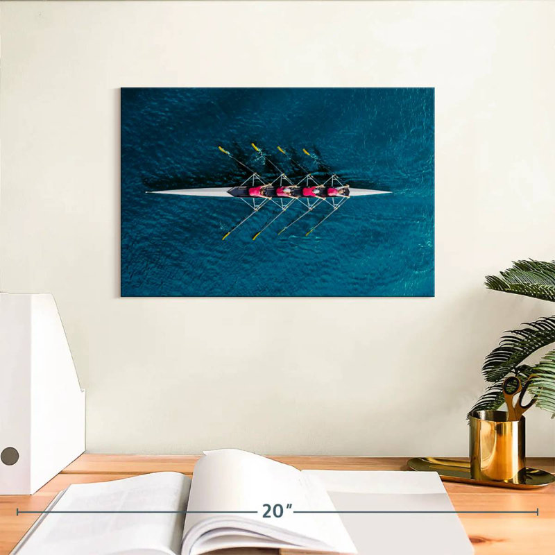 Équipe féminine d'aviron Sireci, H 8 po x l 12 po