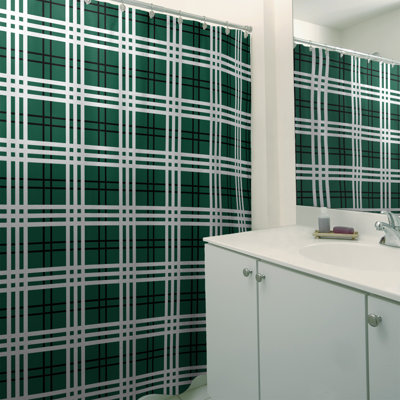Plaid Shower Curtain