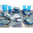 Certified International Talavera 2 Piece Heavy Weight Melamine Platter Set