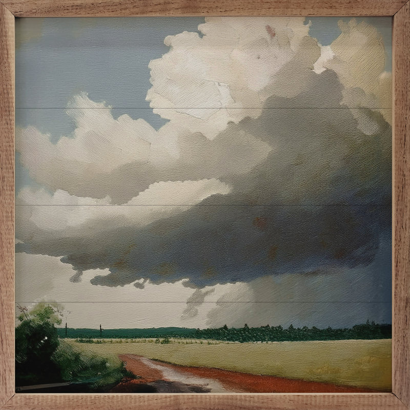 Storm, 12" H x 12" W