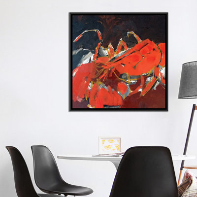 « abstract homard iv », impression sur toile