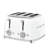 Smeg TSF03 50s Style Retro Four Slice Toaster-50276636