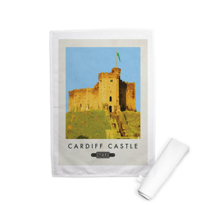 Cardiff Castle Tea Towel