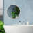 Wood Flat Wall Mirror-2089632610