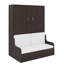 Grand lit escamotable avec coussin-758097954