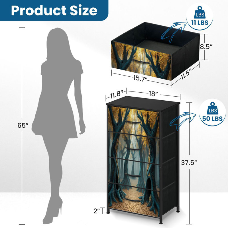 Commode pour commode de chambre à coucher pour placard de salle de bain