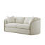 Toulon Chalk Tweed Sofa-1271638585