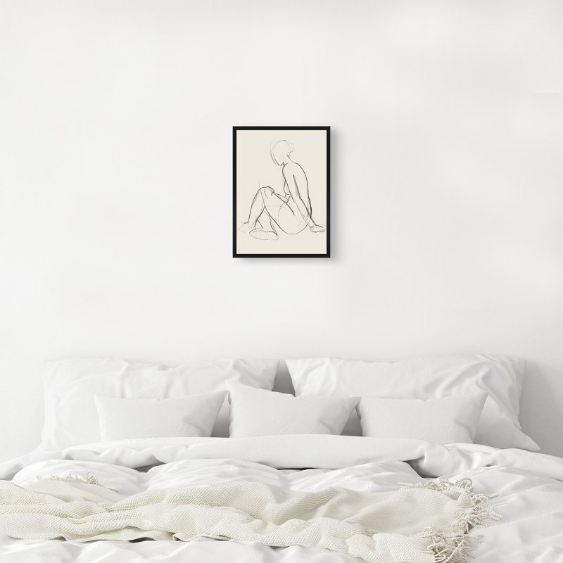Woman's Lines Print by Ryan Brown, 33.5" H x 25.5" W